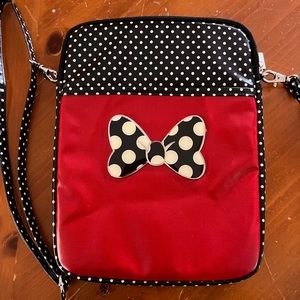 Disney Brand Minnie's Bow Sling Purse / Bag